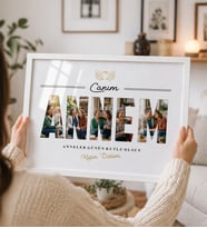 Kişiye Özel Anneler Günü Hediyesi Fotoğraflı Çerçeve – Anlamlı Anne Hediyesi