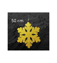Strafor Gold Büyük Kar Tanesi 50 Cm Çift Taraf