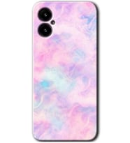 Omix X5 Kılıf HD Desen Baskılı Arka Kapak - Pembe Duman