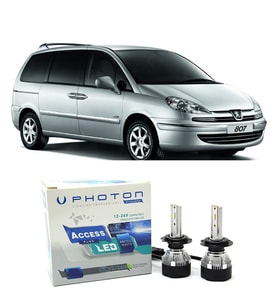 Peugeot 807 Uzun Far Ampulü H7 Access Yeni Seri Beyaz 2002-2014