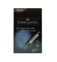 Faber Castell Min 0.7 Uç Tüp içi 24lü 2B Black Kalem Ucu - 4 adet