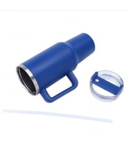 Promopanya Kişiye Özel- isme Özel Dev 1180 ml Pipetli Termos (isim Yazılabilir-kişiselleştirilebilir) (Mavi)