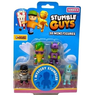 Stumble Guys Seri 4 5'li Mini Figür Inmate 613