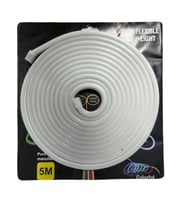 Neon şerit led 24v 8x16 mm 5 metre kesilebilir bağlantı aparatlı beyaz  / LAAM437