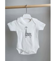 Zürafa Çıtçıtlı Bebek Body