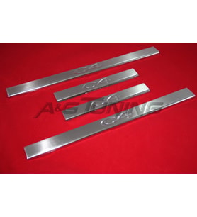 Citroen C4 HB Krom Kapı Eşiği Tk 2005-2010 4Kapı Paslanmaz Çelik