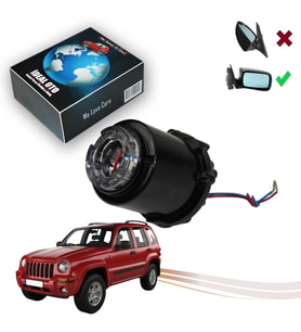 Jeep Cherokee KJ 2001-2008 İçin Katlanır Ayna Motoru 1 Adet DC8222 D/V12 E5V23