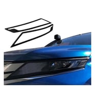 Çmk Mitsubishi L200 2019+ Far Çerçevesi Kaplama - Siyah