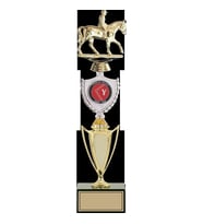ODAK KUPA - Figürlü Kupalar - At / Binici Figürlü Kupalar FG-042 C - 41 cm