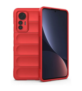 Newface Xiaomi Mi 12 Lite Kılıf Optimum Silikon - Kırmızı