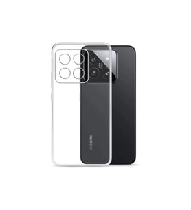 Xiaomi Mi 14t Pro Kılıf Lüx Şeffaf Silikon