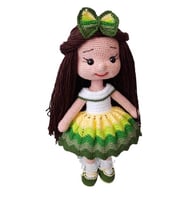 Tropikal Karnaval Bebek Amigurumi Karnaval Bebek
