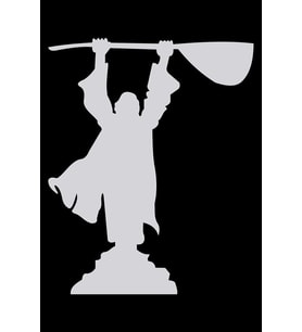 Pir Sultan Abdal Araba Oto Sticker Beyaz Renk 23m