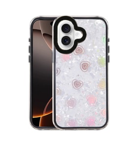 Apple İphone 16 Lumi Desenli Kapak - Siyah