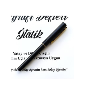 Kaligrafi Dolma Kalem, Italik Yazı, Kaligrafi Yazı 1.8mm (N KESİK)