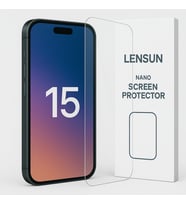 Apple Uyumlu iPhone 15 Lensun Nano Ekran Kaplama