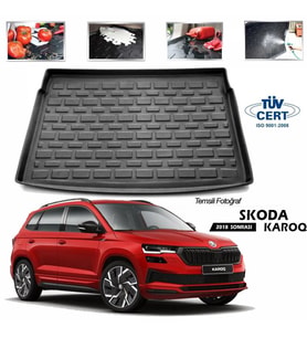Skoda Karoq Bagaj Havuzu Paspası 2018 Sonrası