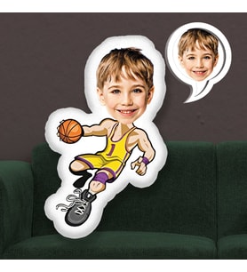 eJOYA Kişiye Özel Fotoğraflı Basketbolcu Yastık 115462