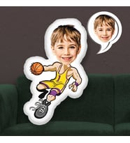 eJOYA Kişiye Özel Fotoğraflı Basketbolcu Yastık 115462