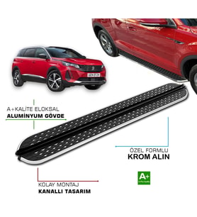 PEUGEOT 5008 2016 2017 2018 2019 2020 2021 2022 2023 2024 2025 YAN BASAMAK