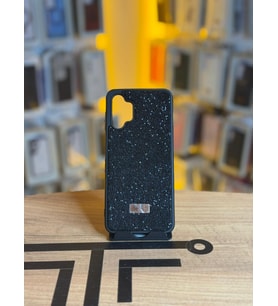 Samsung A04S Uyumlu Taş Desenli Silikon Yumuşak Kılıf (Siyah)