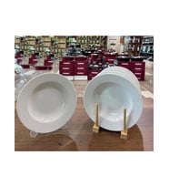 Cooker Porselen Beyaz Yemek Tabağı 20 cm 6'lı