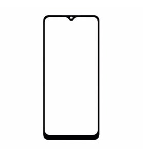 Samsung A325 A32 Ön Cam Dokunmatik Lensi Ocalı Orjinal (Siyah)