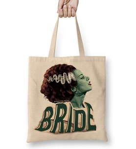 Bride Of Frankenstein The Blushing Bride Bez Çanta Uzun Saplı