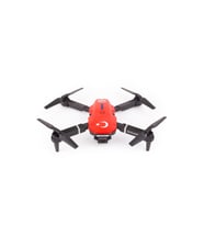 Yıldız İha İlk Dronum Katlanır Çift Kameralı Tek Tuş Iniş Kalkış Başlangıç Dronu (Kırmızı,2 Bataryalı)
