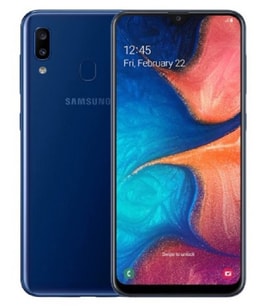 Samsung Galaxy A20 32 GB Siyah YENİLENMİŞ ÜRÜN (sıfır gibi)  (Mavi)