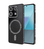 Xiaomi Redmi Note 13 Pro 4g Joke Simli Magneticsafe Kılıf - Siyah