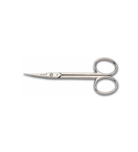Rıza M-163 Nakış Makası No: 4 inç / 10,16 cm - Nikel Kaplama