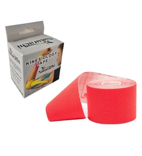 Kinezyobant Sporcu Bandı Kinesio Tape 5 Metre*5cm Kırmızı Renk