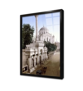 Camii Çerçeveli Cam Tablo