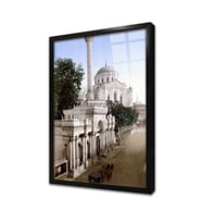 Camii Çerçeveli Cam Tablo
