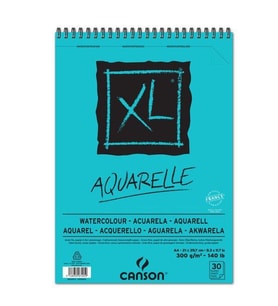 Canson XL Spiralli Suluboya Blok 300 gr. A4 30 Sayfa 