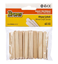 Brons Ahşap Çubuk Naturel Mini BR-910 