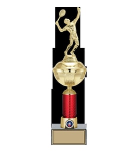 ODAK KUPA - Figürlü Kupalar - Tenis Erkek Figürlü Kupalar FG-053 C - 42 cm