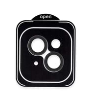 iPhone 13 PVD Metal Kamera Lens - Siyah
