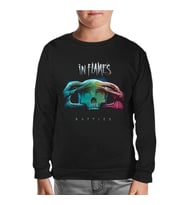 In Flames - Battles Siyah Çocuk Sweatshirt