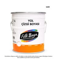 Filli Boya Solvent Bazlı Yol Çizgi Boyası 20 Kg Sarı