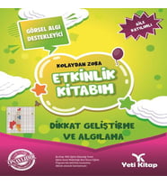 Kolaydan Zora Etkinlik Kitabım - Dikkat Geliştirme ve Algılama