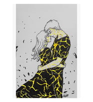 Kintsugi Tablo Ahşap Poster Dekoratif