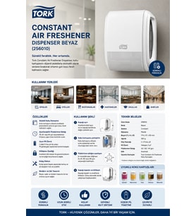 Tork Constant Air Freshener Dispenser Beyaz (256010)