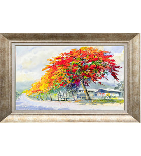 GÜMÜŞ ÇERÇEVELİ TABLO N1030