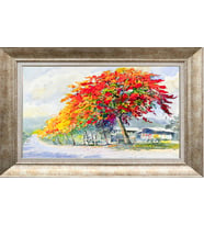 GÜMÜŞ ÇERÇEVELİ TABLO N1030