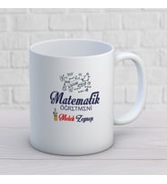 Kişiye Özel Meslek Matematik Öğretmeni Hediyelik Kupa Bardak 1 Adet