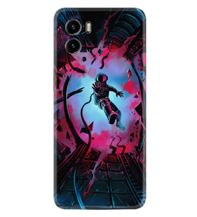 Samsung Galaxy A23 (sm-a235f) Kılıf Silikon Desen Özel Seri Astronot Attack 1702