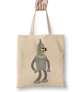 Bender Futurama Bez Çanta Uzun Saplı