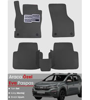 DACİA SANDERO STEPWAY (2020-2025) Uyumlu EVA Paspas Tam Set–Araca Özel,Su Geçirmez,Kolay Montaj